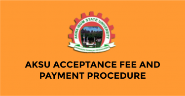 aksu acceptance fee