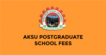 aksu post graduate school fees