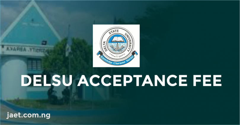 delsu acceptance fee