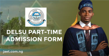 delsu part time admission form