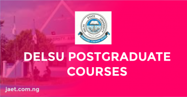 delsu post graduate courses
