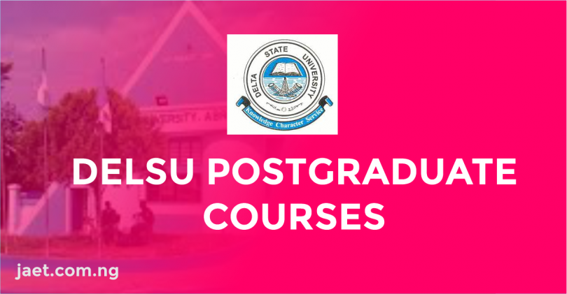 delsu post graduate courses