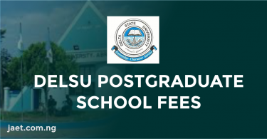 delsu post graduate school fees