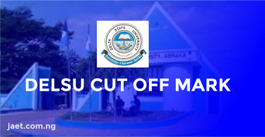delsu cut off mark