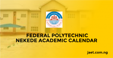 nekede poly academic calender