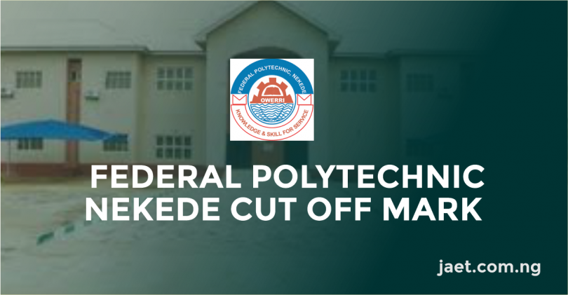 federal poly nekede cut off mark
