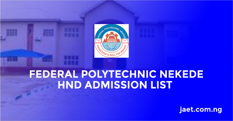nekede poly hnd admission list
