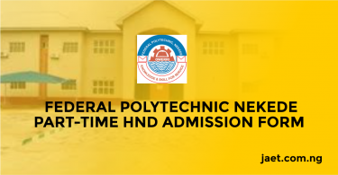 nekede poly part time hnd admission form