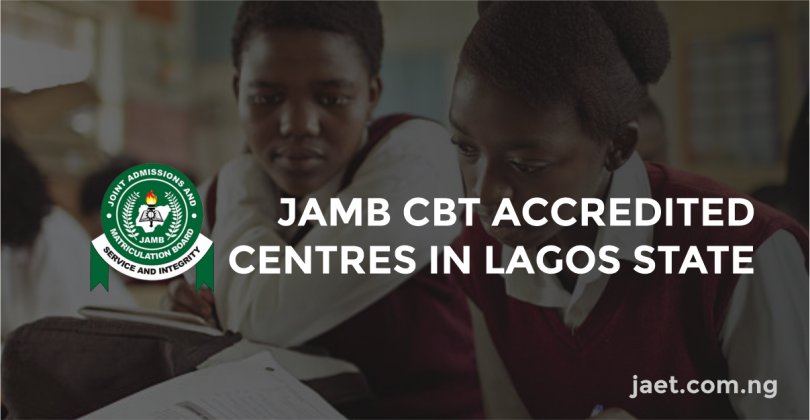 JAMB CBT Accredited Centers in Lagos State