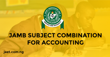 subject combination for accounting