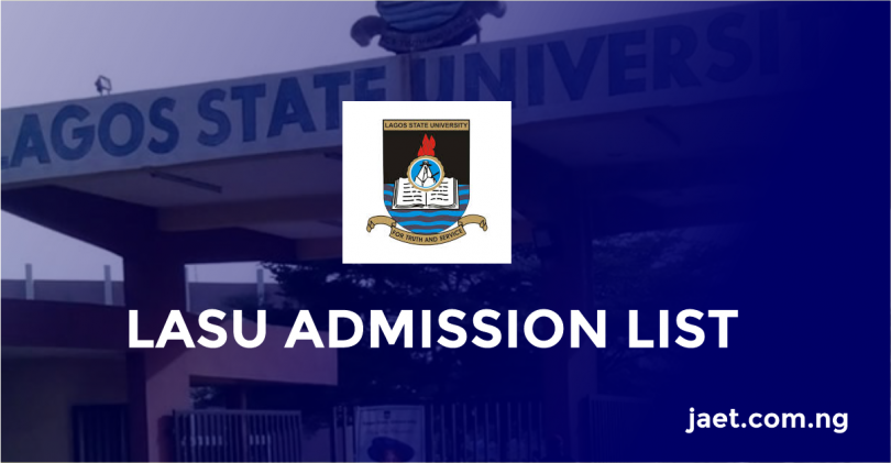 lasu admission list