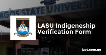 lasu indigeneship verification form