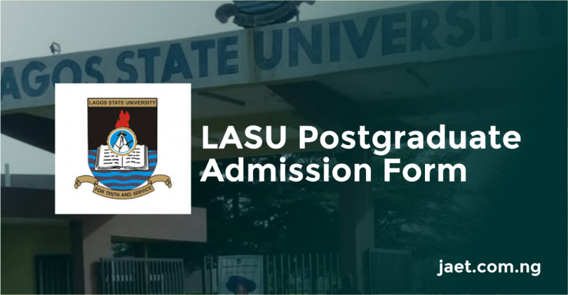 lasu post graduate admission form