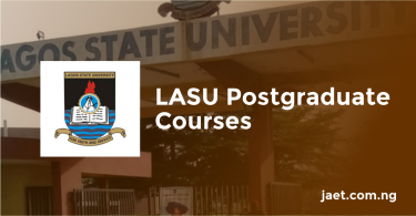 lasu post graduate courses and admission