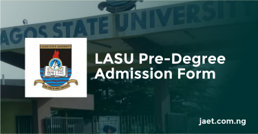 lasu pre-degree admission form