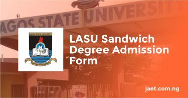 lasu sandwish admission form