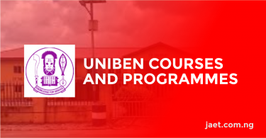 courses in uniben