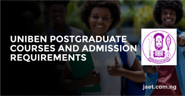 uniben post graduate courses