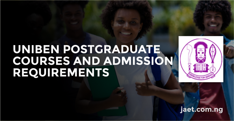 uniben post graduate courses