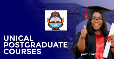 unical post graduate courses