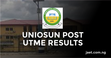 check uniosun post utme results