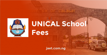 unical school fees
