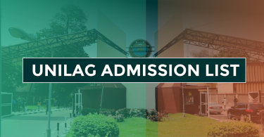 unilag admission list
