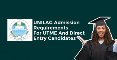 unilag admission requirements