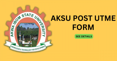 aksu post utme form