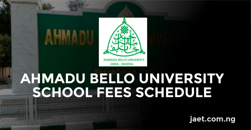Ahmadu Bello University School Fees