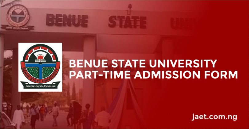 Benue State University Part-time Admission Form