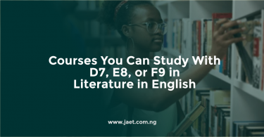 Courses You Can Study With D7 Literature in English