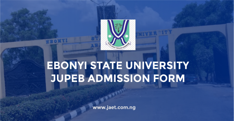 Ebonyi State University JUPEB Admission Form