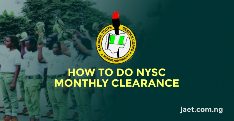 How to Do NYSC Monthly Clearance