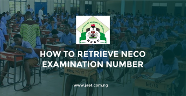 How To Retrieve NECO Examination Number