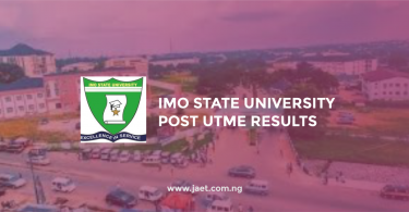 Imo State University Post-UTME Results