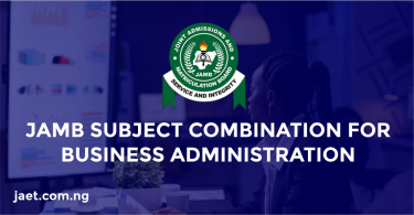 JAMB Subject Combination For Business Administration