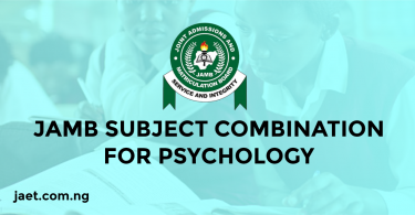 JAMB Subject Combination For Psychology