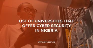Universities that Offer Cyber Security in Nigeria