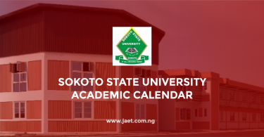 Sokoto State University Academic Calendar