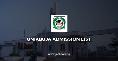 UNIABUJA Admission List
