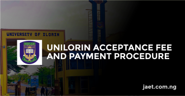 UNILORIN Acceptance Fee