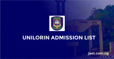 UNILORIN Admission List