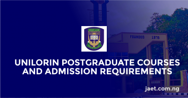 UNILORIN Postgraduate Courses