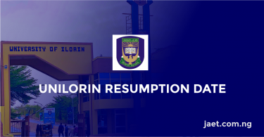 UNILORIN Resumption Date