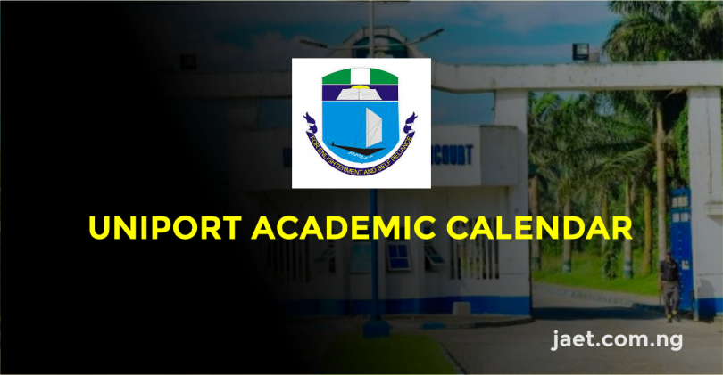 UNIPORT Academic Calendar