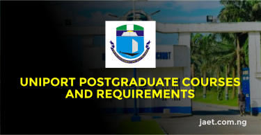 UNIPORT Postgraduate Courses