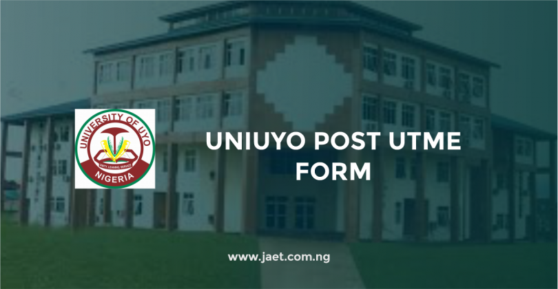 UNIUYO Post UTME Form