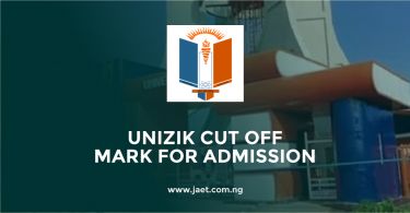 UNIZIK Cut Off Mark for Admission