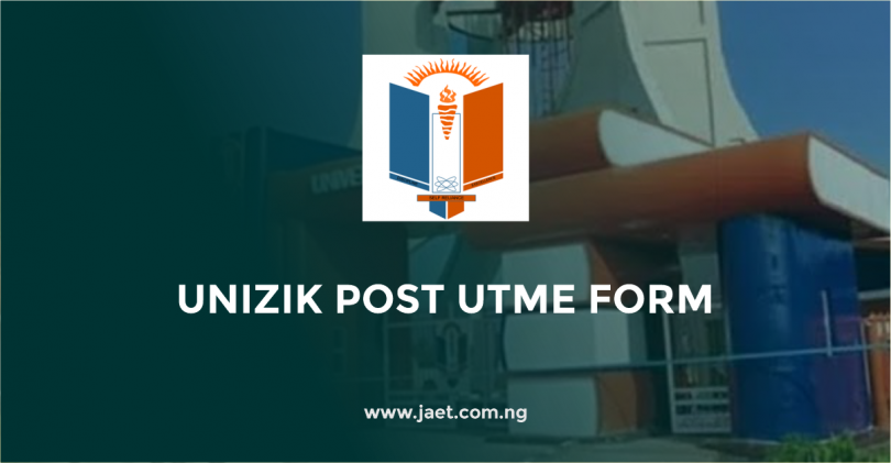 UNIZIK Post UTME Form